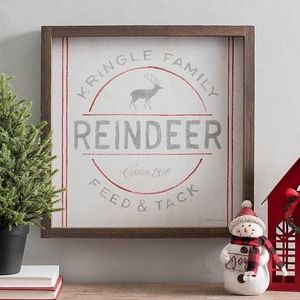 KIRKLANDS HOLIDAY PLAQUE